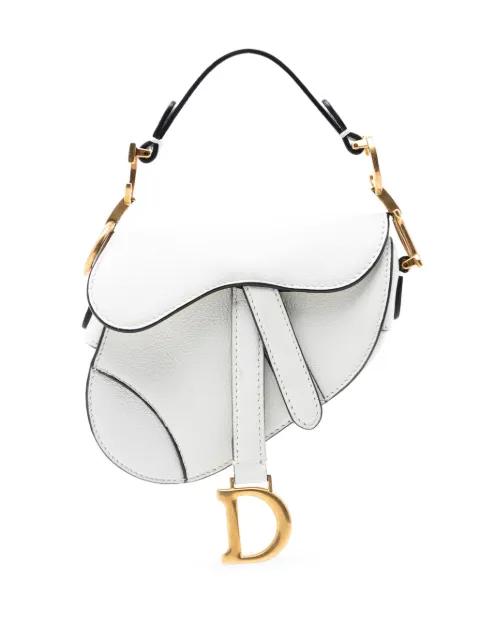 2021 Micro Goatskin Saddle Bag satchel by CHRISTIAN DIOR 