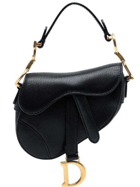 2021 Micro Goatskin Saddle satchel by CHRISTIAN DIOR 
