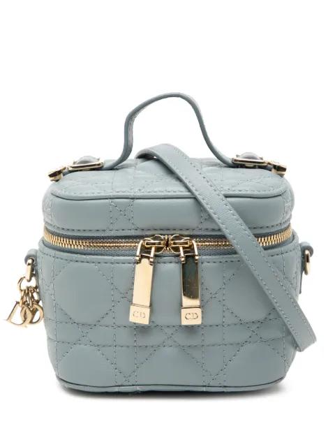 2021 Micro Lambskin Cannage Lady Dior Case vanity bag by CHRISTIAN DIOR 