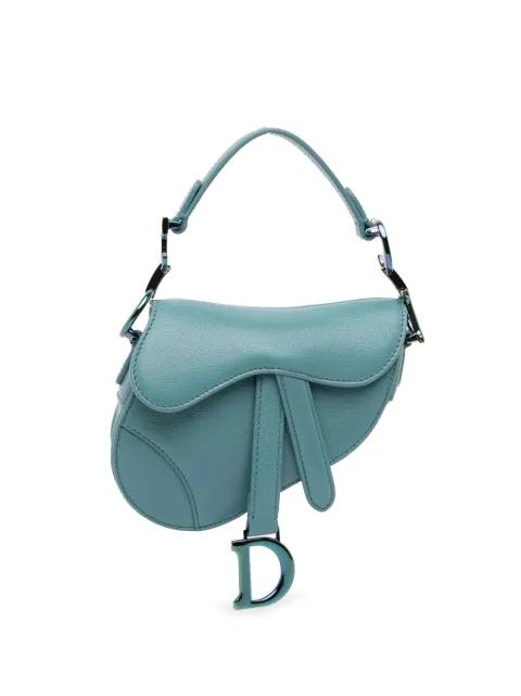 2022 Micro Goatskin Saddle Bag satchel by CHRISTIAN DIOR 