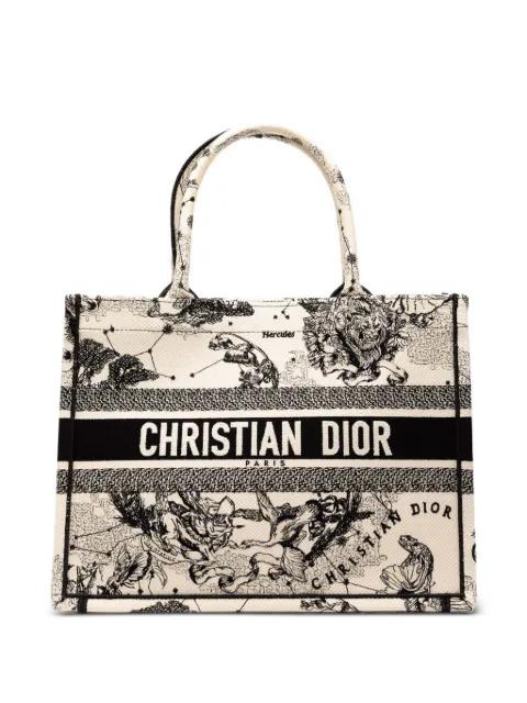 2023 Medium Canvas Embroidered Zodiac Toile De Jouy Book tote bag by CHRISTIAN DIOR 2023 Medium Canvas Embroidered Zodiac Toile De Jouy Book tote bag by CHRISTIAN DIOR