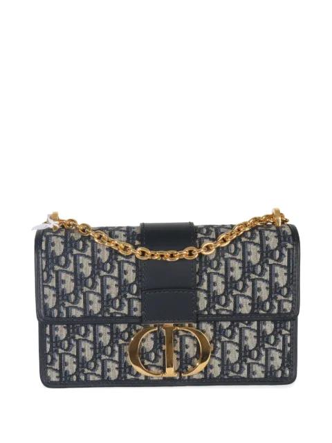 2023 Oblique 30 Montaigne chain-strap bag by CHRISTIAN DIOR 