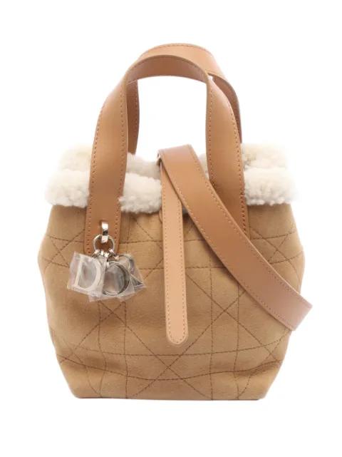 2025 Nano Suede Macrocannage DiorAlps Toujours satchel by CHRISTIAN DIOR 