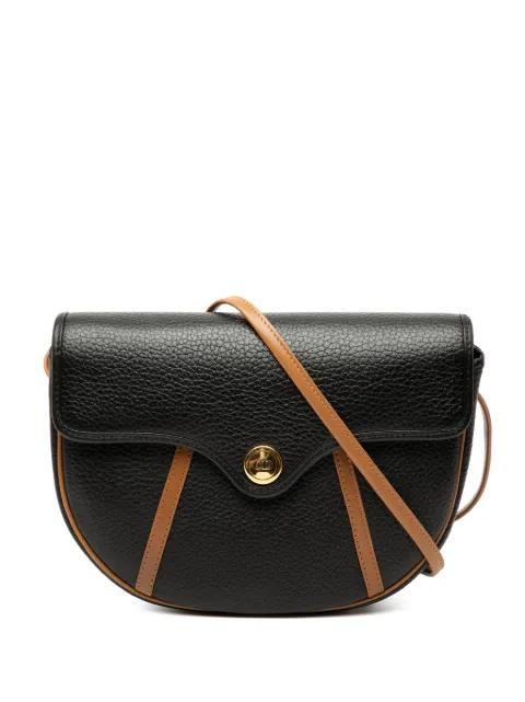 20th Century Bicolor Grained Calfskin crossbody bag by CHRISTIAN DIOR 