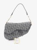 20th Century Diorissimo Canvas Saddle Bag shoulder bag by CHRISTIAN DIOR 