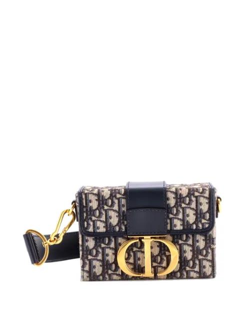 30 Montaigne Box Bag Oblique Canvas crossbody bag by CHRISTIAN DIOR 