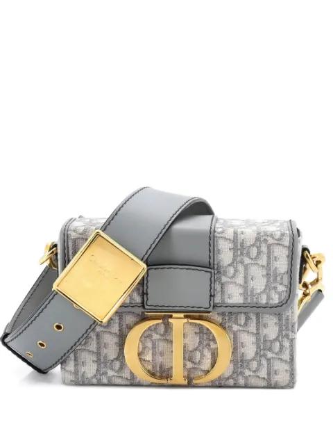 30 Montaigne Box Bag Oblique Canvas crossbody bag by CHRISTIAN DIOR 