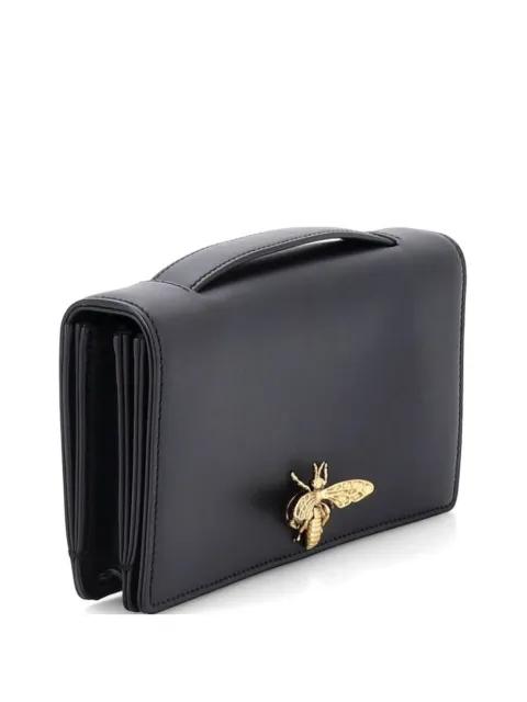 Bee Leather Long clutch bag by CHRISTIAN DIOR 