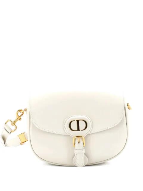 Bobby Flap Bag Leather Medium crossbody bag by CHRISTIAN DIOR 