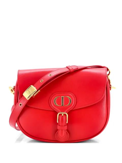 Bobby Flap Bag Leather Medium crossbody bag by CHRISTIAN DIOR 