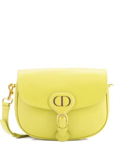 Bobby Flap Bag Leather Medium crossbody bag by CHRISTIAN DIOR 