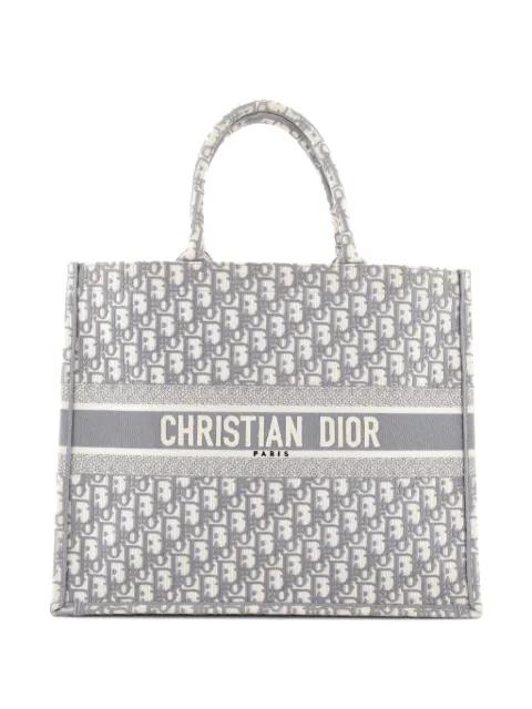 Book Oblique Canvas Large tote bag by CHRISTIAN DIOR 
