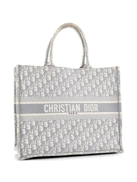 Book Oblique Canvas Large tote bag by CHRISTIAN DIOR 