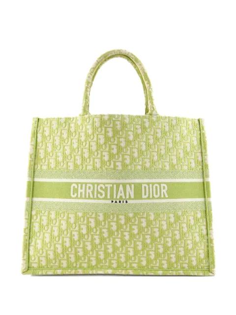 Book Oblique Canvas Large tote bag by CHRISTIAN DIOR 