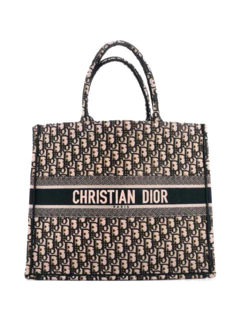 Book Oblique Canvas Large tote bag by CHRISTIAN DIOR 