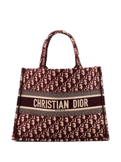Book Oblique Canvas Medium tote bag by CHRISTIAN DIOR 