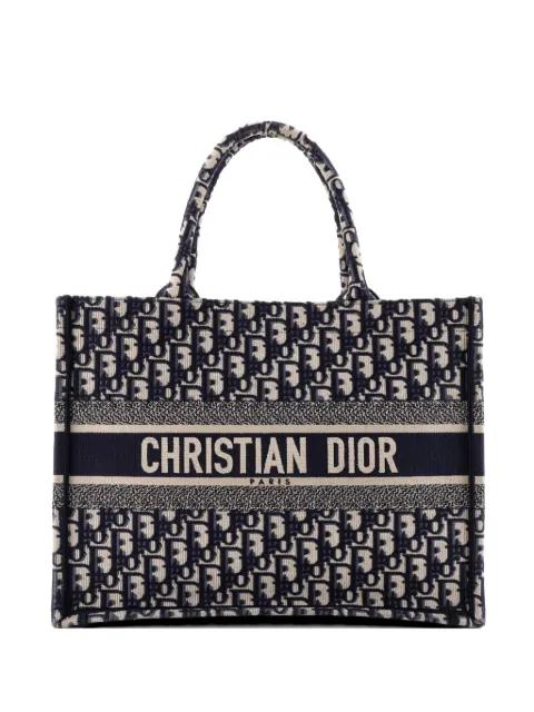 Book Oblique Canvas Medium tote bag by CHRISTIAN DIOR 