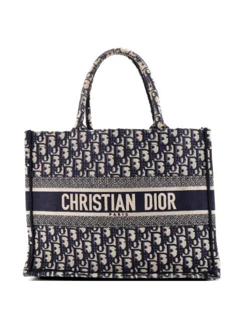 Book Oblique Canvas Medium tote bag by CHRISTIAN DIOR 