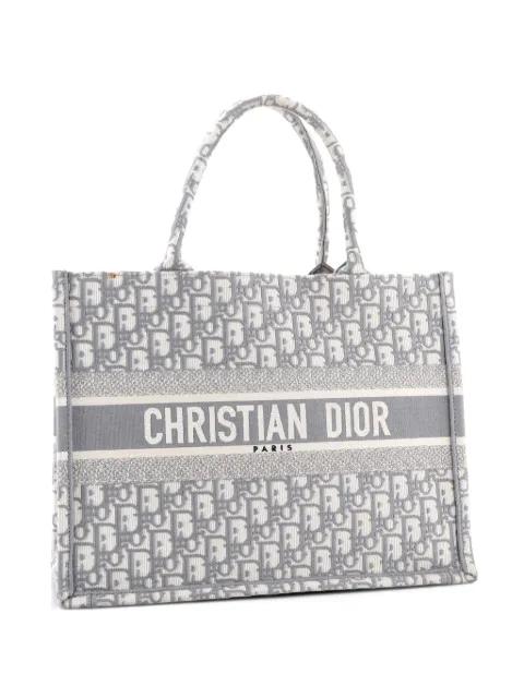 Book Oblique Canvas Medium tote bag by CHRISTIAN DIOR 