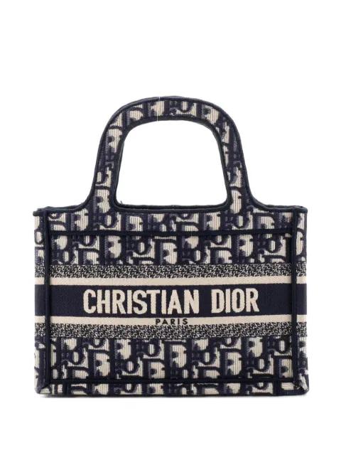 Book Oblique Canvas Mini tote bag by CHRISTIAN DIOR 