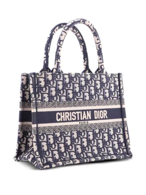 Book Oblique Canvas Small tote bag by CHRISTIAN DIOR 