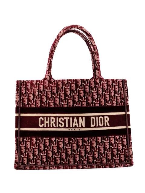 Book Oblique Velvet Small tote bag by CHRISTIAN DIOR 