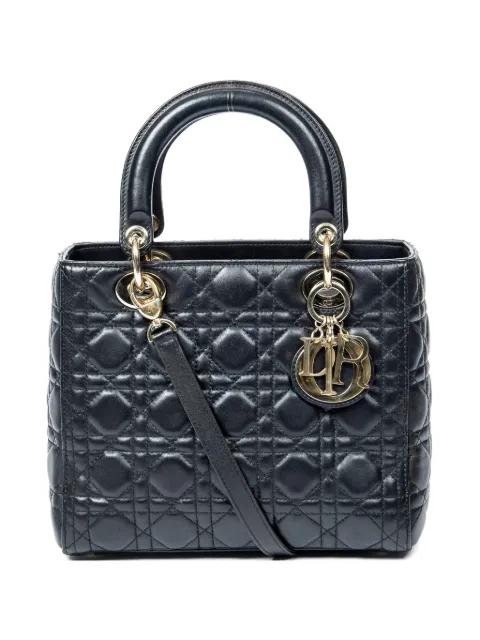 Cannage Lady Dior tote bag by CHRISTIAN DIOR 