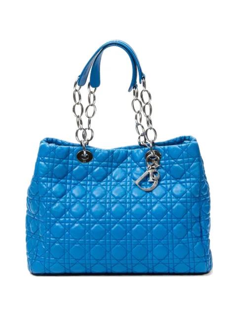 Cannage-quilting tote bag by CHRISTIAN DIOR 