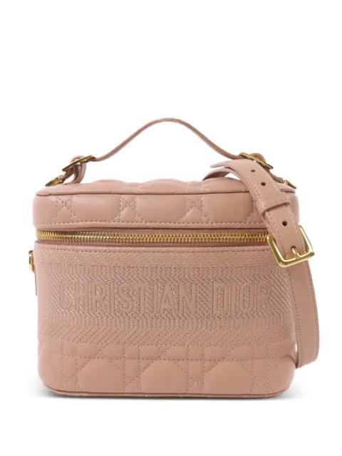 Cannage-quilting tote bag by CHRISTIAN DIOR 