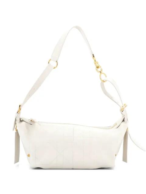 D-Journey Bag Macrocannage Quilt Calfskin Small shoulder bag by CHRISTIAN DIOR 