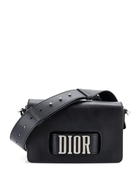 Dio(r)evolution Flap Bag Leather Medium shoulder bag by CHRISTIAN DIOR 