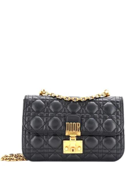 Dioraddict Flap Bag Cannage Quilt Lambskin Medium shoulder bag by CHRISTIAN DIOR 