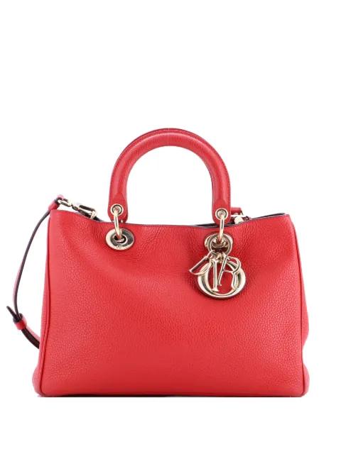 Diorissimo Pebbled Leather Medium tote bag by CHRISTIAN DIOR 