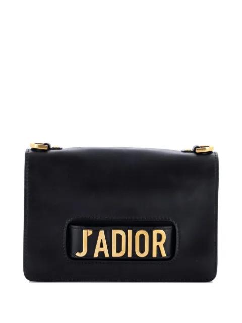 J'Adior Flap Bag Leather Medium crossbody bag by CHRISTIAN DIOR 