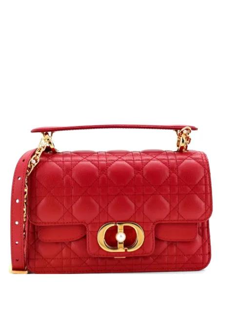 Jolie Top Handle Bag Cannage Quilt Lambskin Small satchel by CHRISTIAN DIOR 
