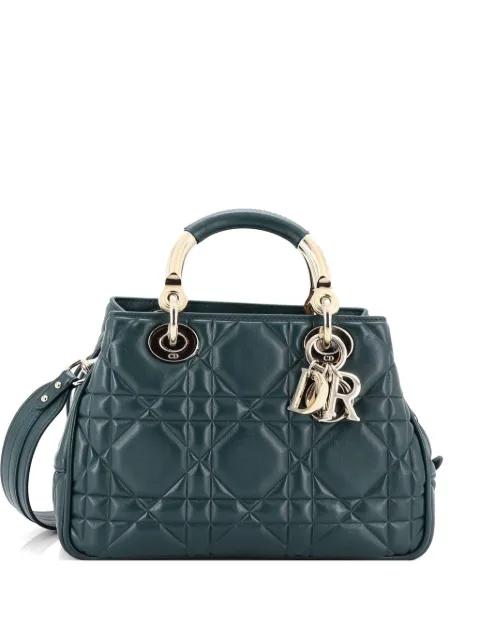 Lady 95.22 Bag Cannage Embossed Leather Small crossbody bag by CHRISTIAN DIOR 