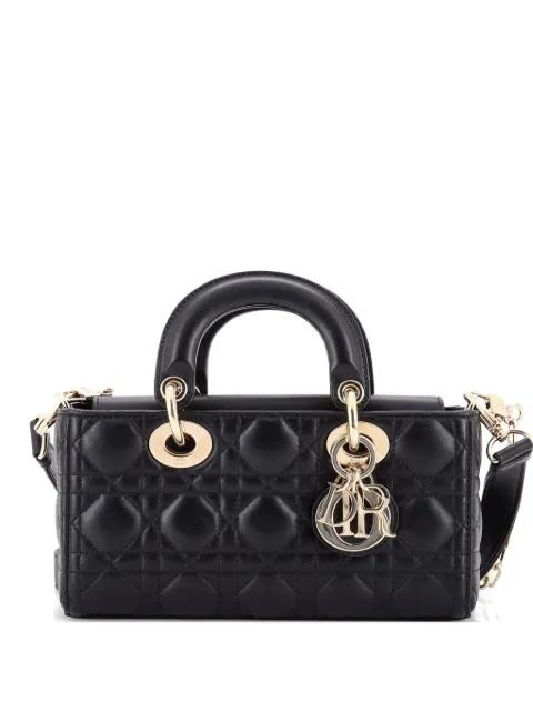 Lady D-Joy Bag Cannage Quilt Lambskin Small satchel by CHRISTIAN DIOR 