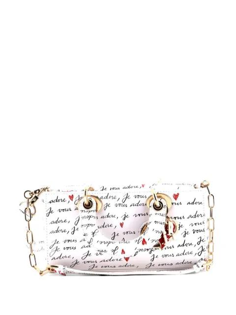 Lady D-Joy Bag Printed Leather Small satchel by CHRISTIAN DIOR 