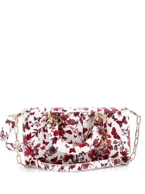Lady D-Joy Bag Printed Leather Small satchel by CHRISTIAN DIOR 