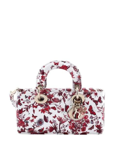 Lady D-Joy Bag Printed Leather Small satchel by CHRISTIAN DIOR 
