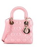 Lady Dior Bag Iridescent Cannage Quilt Lambskin Small shoulder bag by CHRISTIAN DIOR 