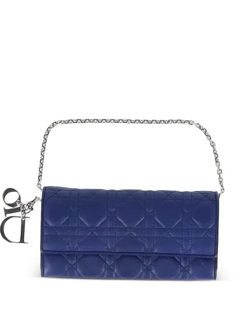 Lady Dior Cannage  clutch bag by CHRISTIAN DIOR 