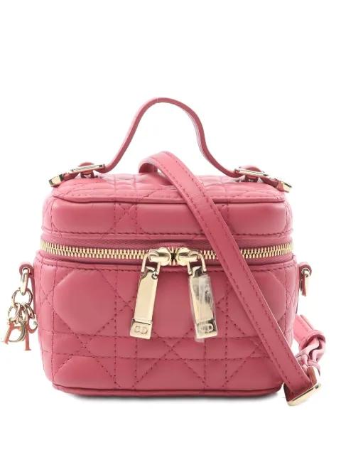 Lady Dior micro Vanity Canage tote bag by CHRISTIAN DIOR 