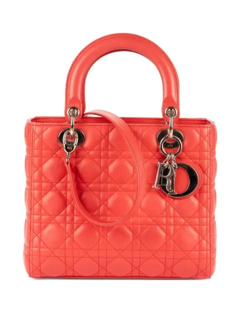 Lady Dior tote bag by CHRISTIAN DIOR 