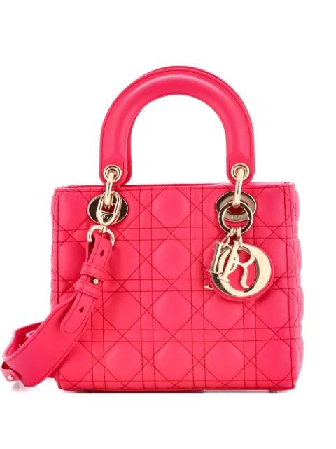 My ABCDior Lady Dior Bag Cannage Quilt Lambskin crossbody bag by CHRISTIAN DIOR 