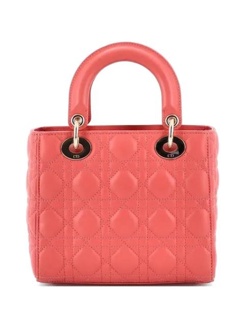 My ABCDior Lady Dior Bag Cannage Quilt Lambskin crossbody bag by CHRISTIAN DIOR 