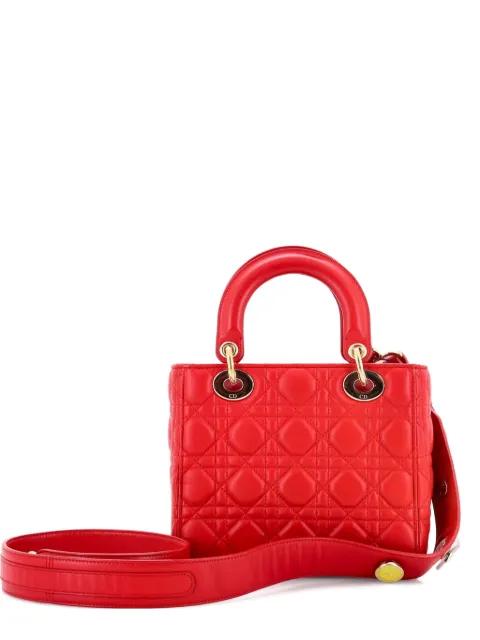 My Lady Dior Bag Cannage Quilt Lambskin satchel by CHRISTIAN DIOR 
