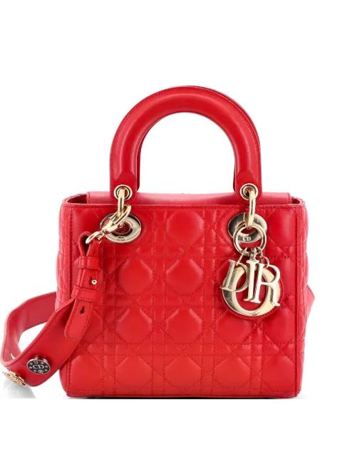 My Lady Dior Bag Cannage Quilt Lambskin satchel by CHRISTIAN DIOR 