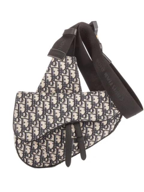Oblique Saddle cross body bag by CHRISTIAN DIOR 