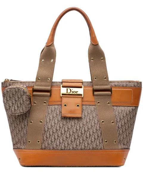 2002 Diorissimo Trotter Canvas Street Chic Columbus tote bag by CHRISTIAN DIOR PRE-OWNED